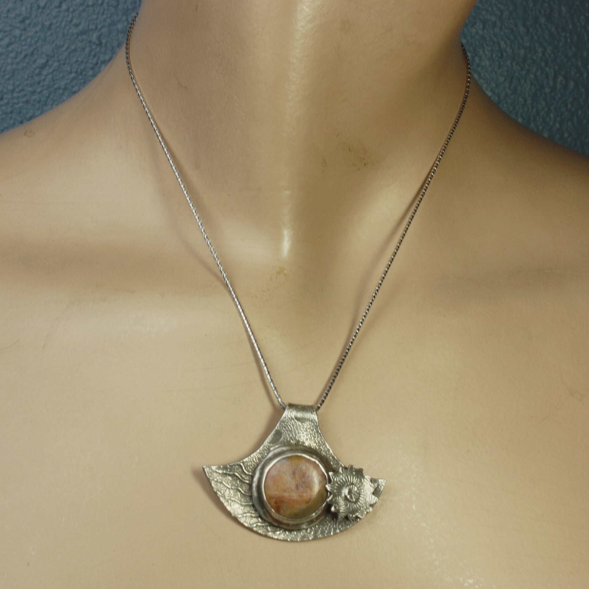 FS Brown Jasper Total Eclipse Pendant