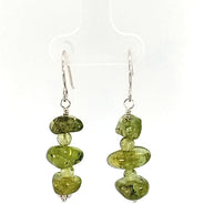 Peridot Nugget Earrings