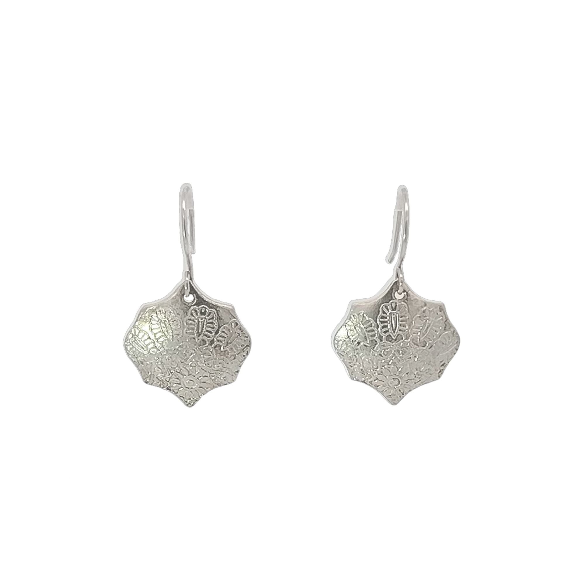 FS Lacy Shield Earrings
