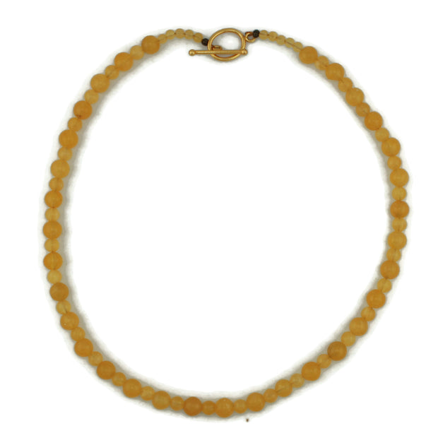 Golden Calcite Necklace