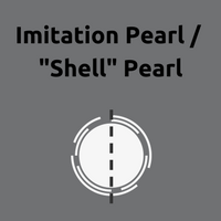 Imitation Pearl or Shell Pearl Icon